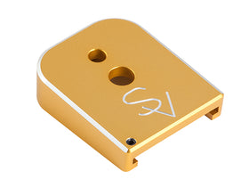 AIP Magazine Base for Tokyo Marui Hicapa (Gold)-MagazineBase-Crown Airsoft