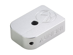 AIP CNC Infinity Puzzle Magazine Base for Marui Hicapa(Silver/Large)-MagazineBase-Crown Airsoft