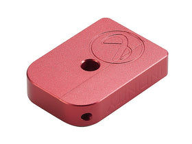 AIP CNC Infinity Puzzle Magazine Base for Marui Hicapa(Red/Small)-MagazineBase-Crown Airsoft