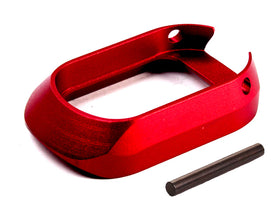 AIP HI-CAPA 5.1 Magwell for Aluminum Grip (Red)-Magwell-Crown Airsoft