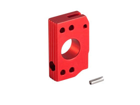 AIP Aluminum Trigger (Type D) for Marui Hicapa(Red/Short)-Trigger &Related-Crown Airsoft