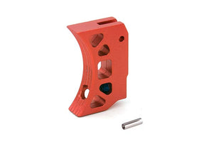 AIP Aluminum Trigger (Type K) for Marui Hicapa(Red/Short)-Trigger &Related-Crown Airsoft