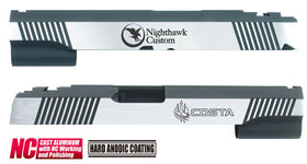 Aluminum Custom Slide for MARUI HI-CAPA 5.1 (Nighthawk/Dual Ver.)-Internal Parts-Crown Airsoft