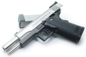 Aluminum Slide for TM HI-CAPA 5.1 (INFINITY/Cerakote Silver Polishing)-Internal Parts-Crown Airsoft