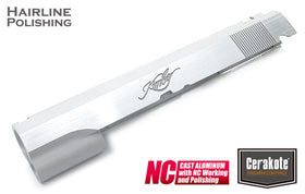 Aluminum Slide for TM HI-CAPA 5.1 (Kimber/Cerakote Silver Polishing)-Internal Parts-Crown Airsoft
