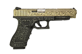 WE Tech G series Engraved G34 Box set(Bronze)-Pistols-Crown Airsoft