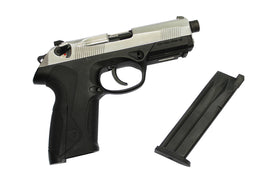 WE Tech Bulldog GBB Pistol (Chrome Two tone)-Pistols-Crown Airsoft