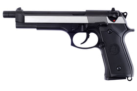 WE Tech M92 GBB Pistol (2 tone,black Grip)-Pistols-Crown Airsoft