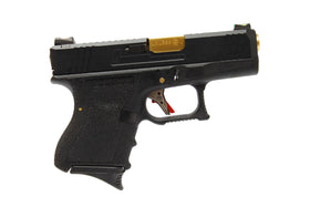WE Tech G Force G27 T1 GBB pistol (Black/ Gold/ Black)-Pistols-Crown Airsoft