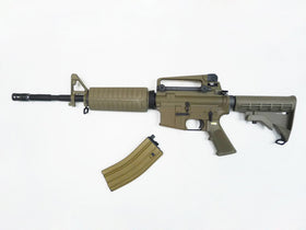 WE Tech M4A1 GBB Rifle(Tan)-Rifles-Crown Airsoft