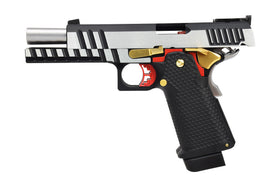 AW Custom AW-HX2101 Double Barrel 1911 Hi-Capa Gas Blowback Airsoft Pistol-Pistols-Crown Airsoft