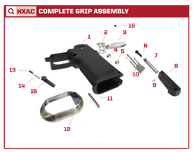 AW Custom HX11 Series Replacement Parts-Pistol Parts-Crown Airsoft