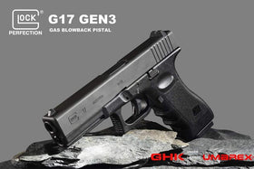 Umarex Glock 17 Gen3 GBB (CNC Steel Slide) by GHK-Pistols-Crown Airsoft