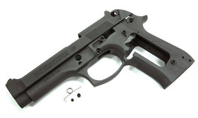 Aluminum Slide & Frame for MARUI M9 Desert Storm- (Black)-Internal Parts-Crown Airsoft