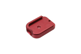 AW Custom HX CNC Aluminium Baseplate [Red]-Pistol Parts-Crown Airsoft
