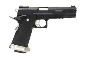 WE Tech Hi-Capa Force T-Rex 5.1 GBB Pistol Black (No Marking)-Pistols-Crown Airsoft