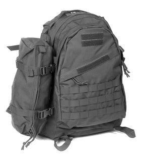 Phantom tactical gear 3Day combat backpack(Black)-Combat Gear-Crown Airsoft