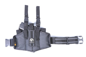Phantom Tactical multi purpose holster w/ molle panel(Black)-Combat Gear-Crown Airsoft