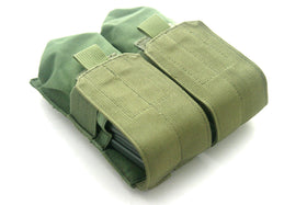 Phantom Tactical M4 double magazine pouch(Olive Drab)-Combat Gear-Crown Airsoft