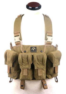 Phantom Tactical AK chest rig (Tan)-Combat Gear-Crown Airsoft