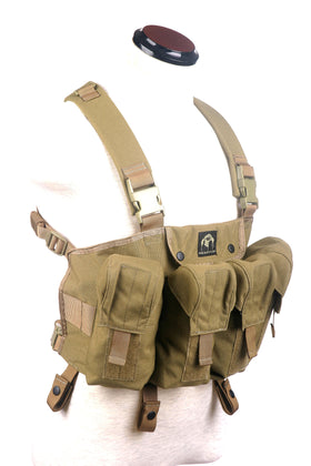 Phantom Tactical AK chest rig (Tan)-Combat Gear-Crown Airsoft