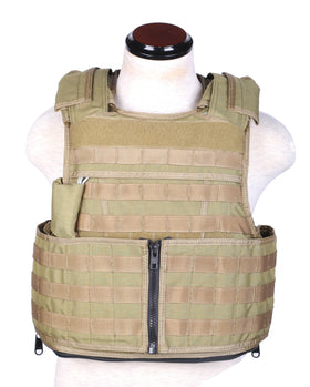 Phantom Tactical RAV Body armor (Tan)-Combat Gear-Crown Airsoft