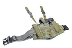 Phantom Tactical multi purpose holster w/ MOLLE panel (Olive Drab)-Combat Gear-Crown Airsoft