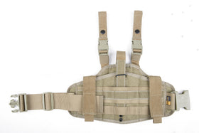 Phantom Tactical multi purpose holster w/ MOLLE panel (Tan)-Combat Gear-Crown Airsoft