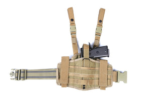 Phantom Tactical multi purpose holster w/ MOLLE panel (Tan)-Combat Gear-Crown Airsoft