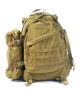 Phantom Tactical 3Day backpack(Tan)-Combat Gear-Crown Airsoft