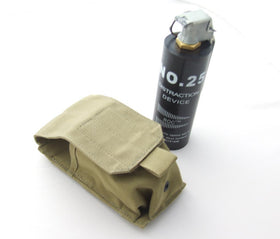 Phantom Tactical Smoke grenade pouch(Tan)-Combat Gear-Crown Airsoft