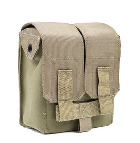 Phantom Tactical M249 drum mag pouch(Tan)-Combat Gear-Crown Airsoft