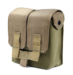 Phantom Tactical M249 drum mag pouch(Tan)-Combat Gear-Crown Airsoft