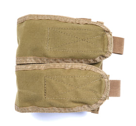 Phantom Tactical RAV Horizontal M4 double mag pouch (Tan)-Combat Gear-Crown Airsoft