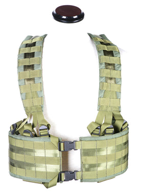 Phantom Tactical LBE Webbing MOLLE platform (Olive Drab)-Combat Gear-Crown Airsoft