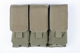 Phantom Tactical M4 Triple magazine pouch (Tan)-Combat Gear-Crown Airsoft