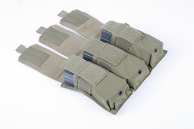 Phantom Tactical M4 Triple magazine pouch (Tan)-Combat Gear-Crown Airsoft