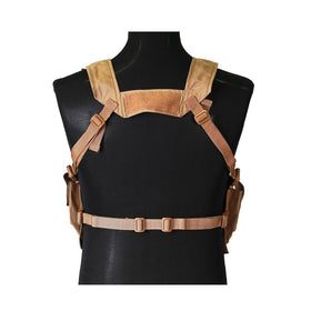 Nylon Low profile Combat Chest Rig-Combat Gear-Crown Airsoft