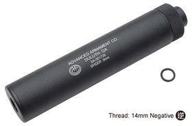 GD 14MM- COMPACT PISTOL SILENCER-Internal Parts-Crown Airsoft
