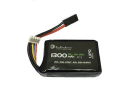 WETTI 1300mAh Li-Po 3S 11.1V 20C mirco (PEQ-15)-Batteries-Crown Airsoft
