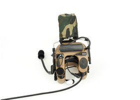 Z Tactical zComtact IV headset (Dark Earth)-Radio Accessories-Crown Airsoft