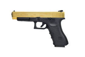 WE TECH G34 Metal Slide GBB Pistol (Titanium Gold)-Pistols-Crown Airsoft