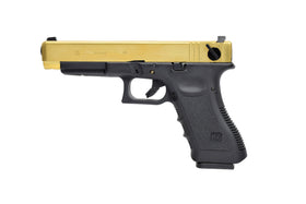 WE TECH G35 Metal Slide GBB Pistol ( Titanium Gold)-Pistols-Crown Airsoft