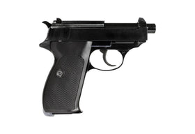 WE Tech Classic P38 S GBB Pistol (Black)-Pistols-Crown Airsoft