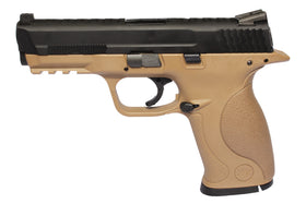 WE Tech Toucan Big Bird Dragon Scale GBB pistol (Tan)-Pistols-Crown Airsoft