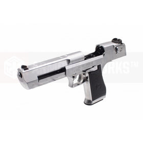 Cybergun Desert Eagle .50AE GBB pistol with marking (Chrome)-Pistols-Crown Airsoft