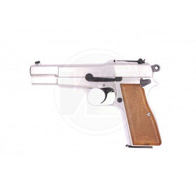 WE-B006 - NEW BROWING WITH KIT (SILVER)-Pistols-Crown Airsoft