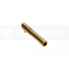 EMG / SALIENT ARMS INTERNATIONAL™ 2011 DS OUTER BARREL (4.3 / GOLD)-Pistol Parts-Crown Airsoft
