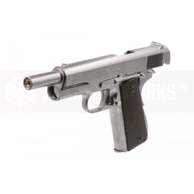 CYBERGUN COLT 1911A1 (SILVER)-Pistols-Crown Airsoft