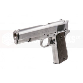 CYBERGUN COLT 1911A1 (SILVER)-Pistols-Crown Airsoft